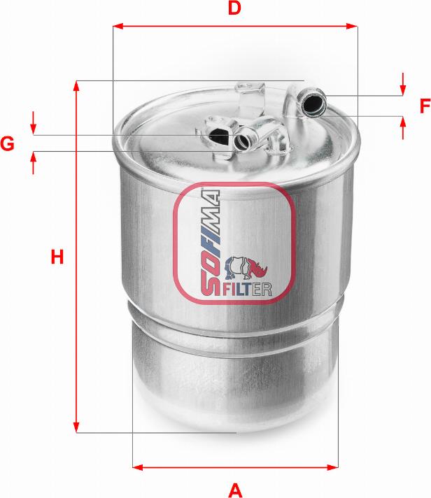 Sofima S 4107 NR - Filtre à carburant cwaw.fr