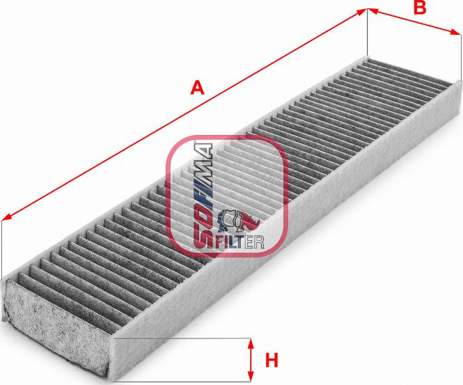 Sofima S 4119 CA - Filtre, air de l'habitacle cwaw.fr