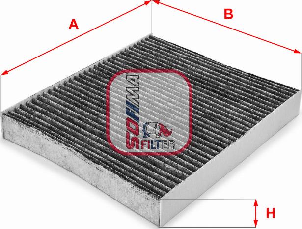 Sofima S 4114 CA - Filtre, air de l'habitacle cwaw.fr