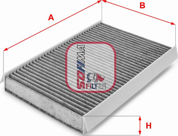 Sofima S 4111 CA - Filtre, air de l'habitacle cwaw.fr