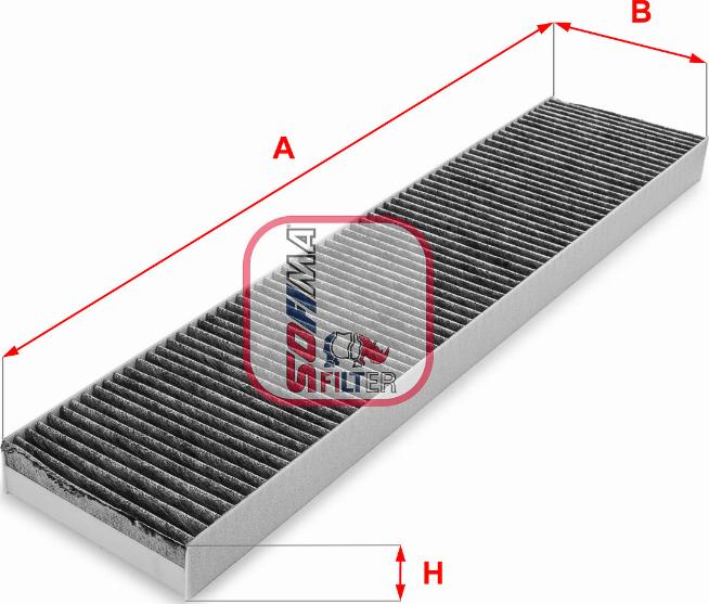 Sofima S 4118 CA - Filtre, air de l'habitacle cwaw.fr