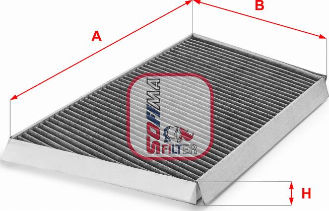 Sofima S 4131 CA - Filtre, air de l'habitacle cwaw.fr