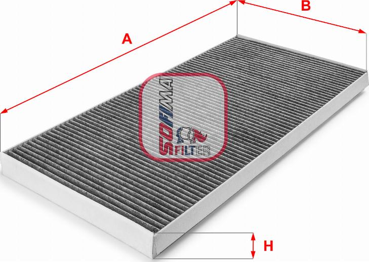 Sofima S 4128 CA - Filtre, air de l'habitacle cwaw.fr