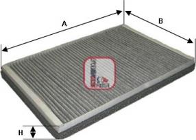 Sofima S 4169 CA - Filtre, air de l'habitacle cwaw.fr