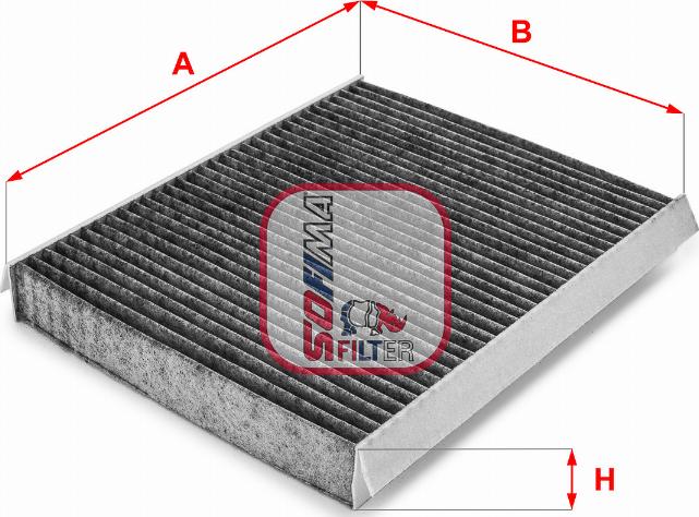 Sofima S 4171 CA - Filtre, air de l'habitacle cwaw.fr