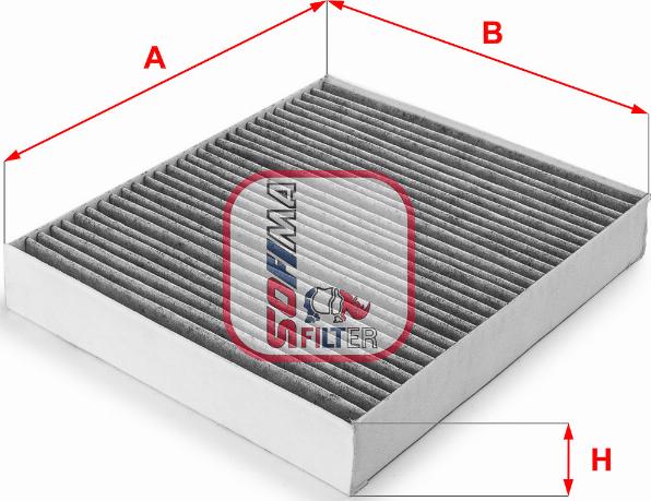 Sofima S 4178 CA - Filtre, air de l'habitacle cwaw.fr