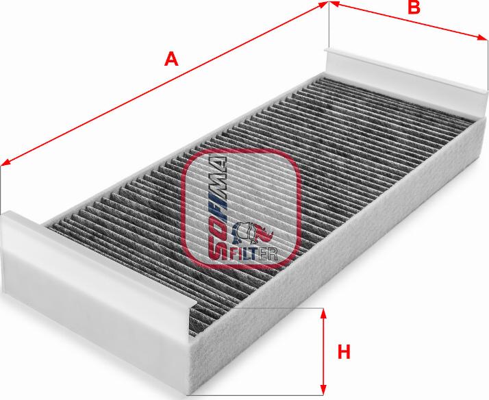 Sofima S 4177 CA - Filtre, air de l'habitacle cwaw.fr