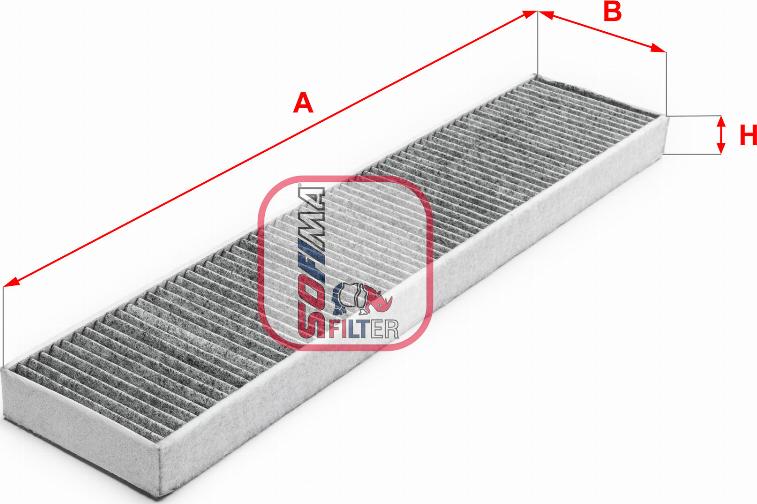 Sofima S 4317 CA - Filtre, air de l'habitacle cwaw.fr