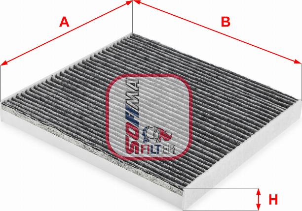 Sofima S 4269 CA - Filtre, air de l'habitacle cwaw.fr