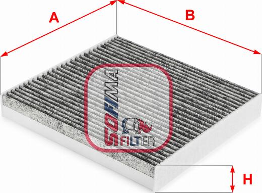 Sofima S 4266 CA - Filtre, air de l'habitacle cwaw.fr