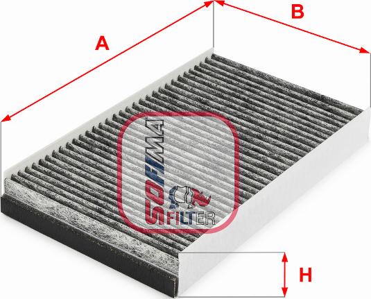 Sofima S 4267 CA - Filtre, air de l'habitacle cwaw.fr