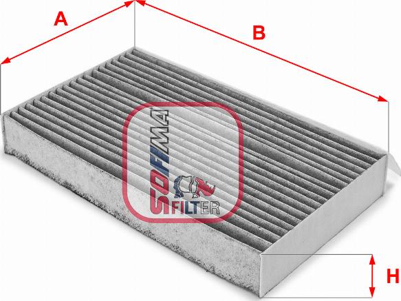 Sofima S 4217 CA - Filtre, air de l'habitacle cwaw.fr