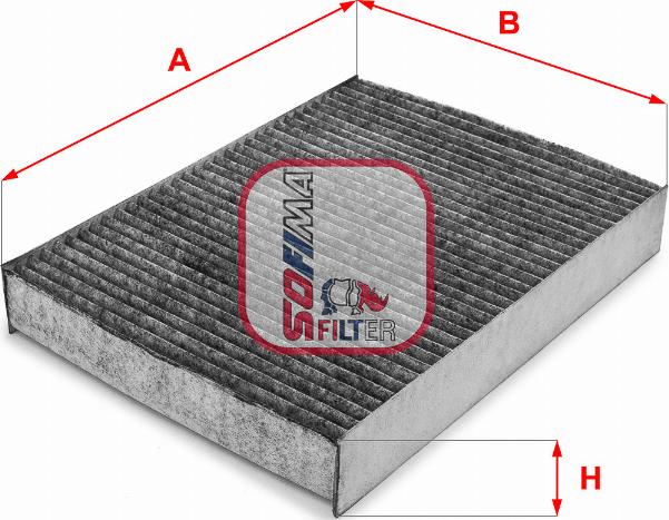 Sofima S 4234 CA - Filtre, air de l'habitacle cwaw.fr