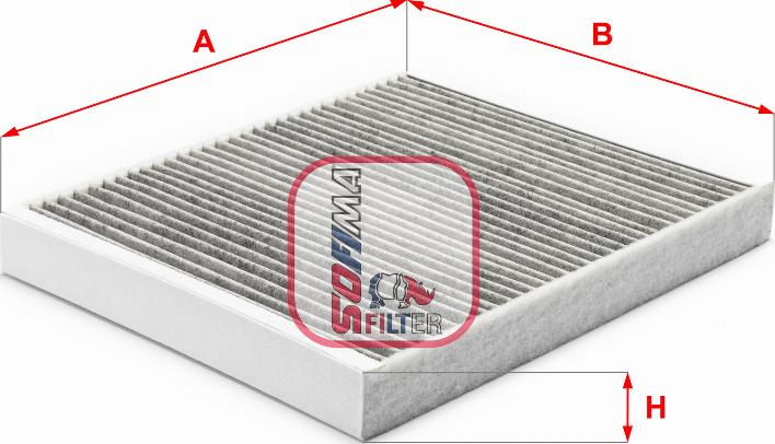 Sofima S 4230 CA - Filtre, air de l'habitacle cwaw.fr