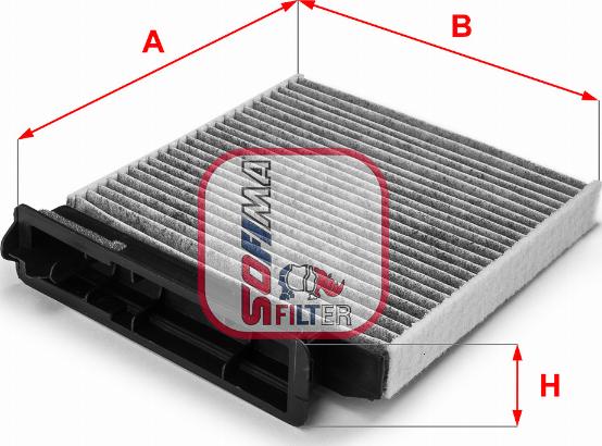 Sofima S 4232 CA - Filtre, air de l'habitacle cwaw.fr