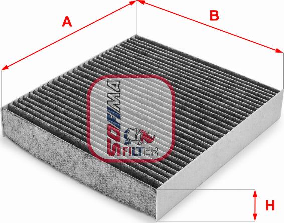 Sofima S 4227 CA - Filtre, air de l'habitacle cwaw.fr