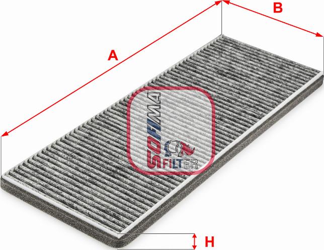 Sofima S 4277 CA - Filtre, air de l'habitacle cwaw.fr