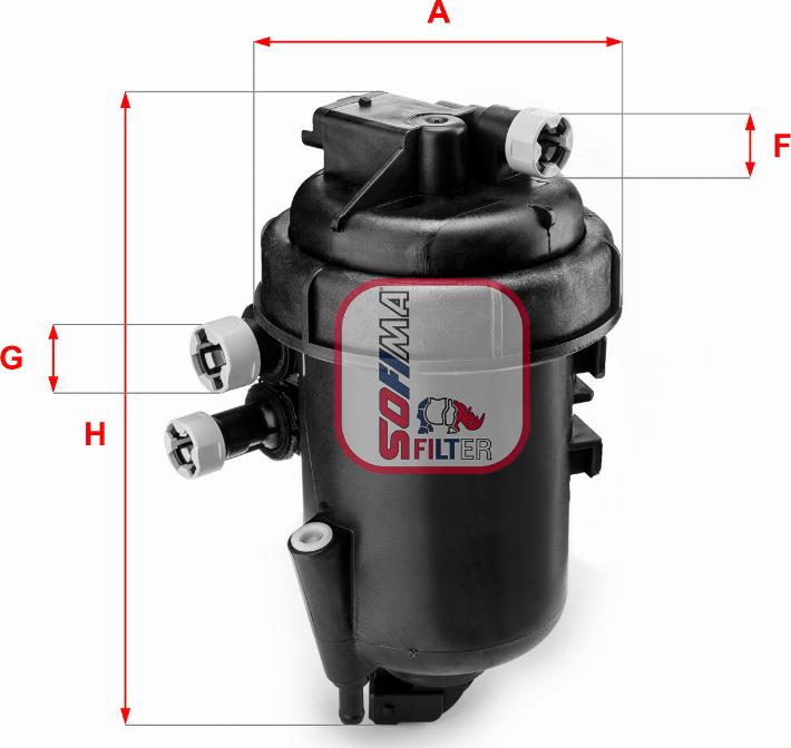 Sofima S 5084 GC - Filtre à carburant cwaw.fr