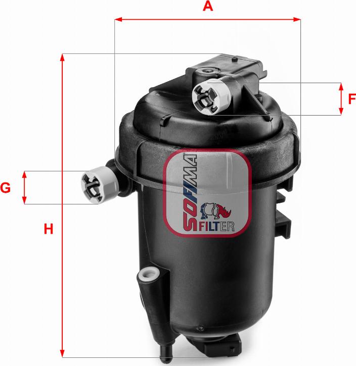 Sofima S 5144 GC - Filtre à carburant cwaw.fr