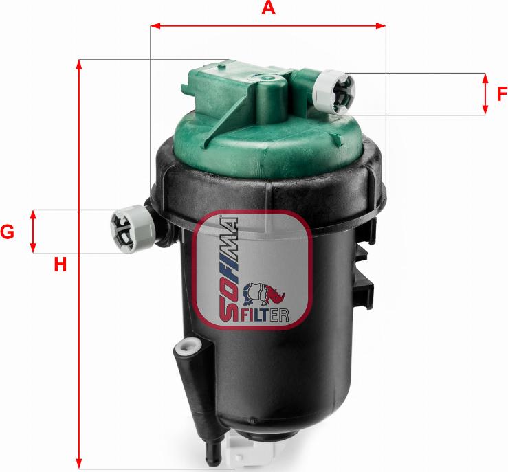 Sofima S 5145 GC - Filtre à carburant cwaw.fr