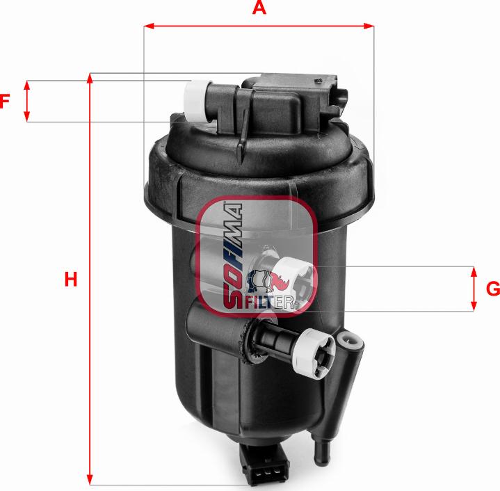 Sofima S 5108 GC - Filtre à carburant cwaw.fr