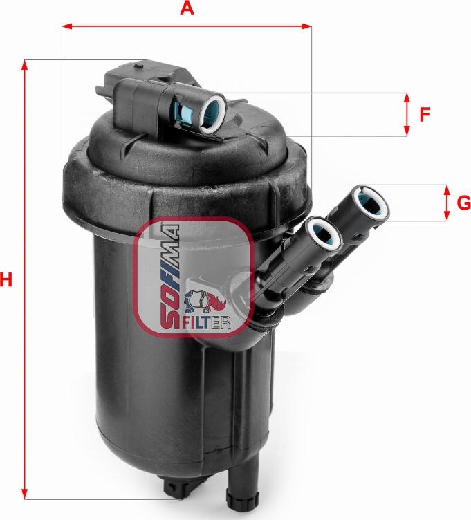 Sofima S 5114 GC - Filtre à carburant cwaw.fr