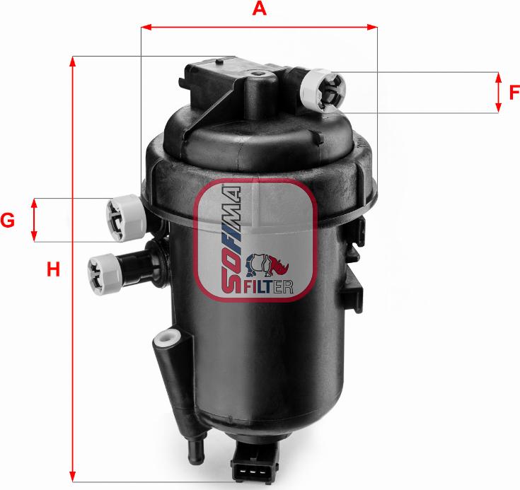 Sofima S 5112 GC - Filtre à carburant cwaw.fr