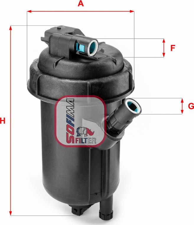 Sofima S 5134 GC - Filtre à carburant cwaw.fr