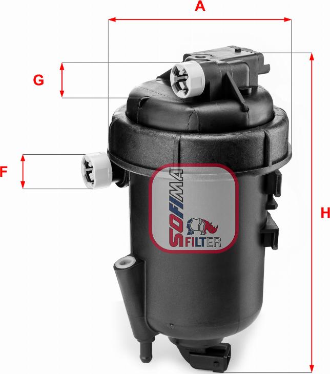 Sofima S 5179 GC - Filtre à carburant cwaw.fr