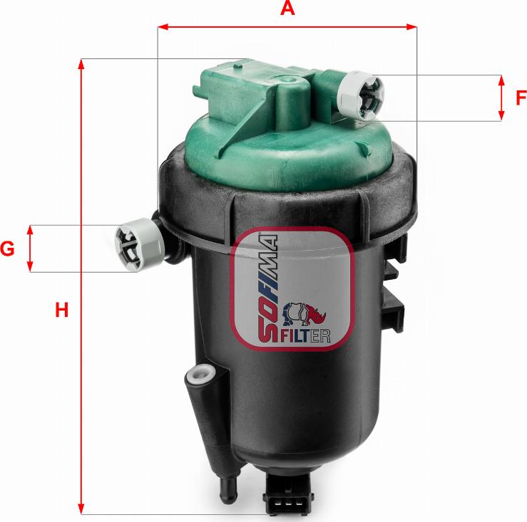 Sofima S 5175 GC - Filtre à carburant cwaw.fr