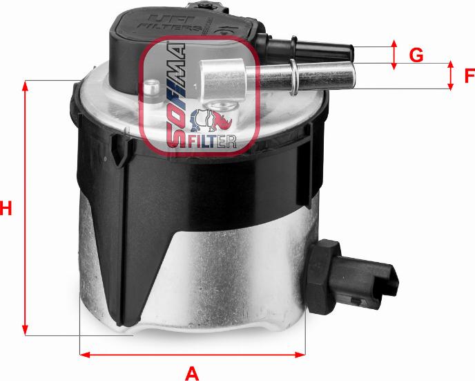 Sofima S 5170 GC - Filtre à carburant cwaw.fr