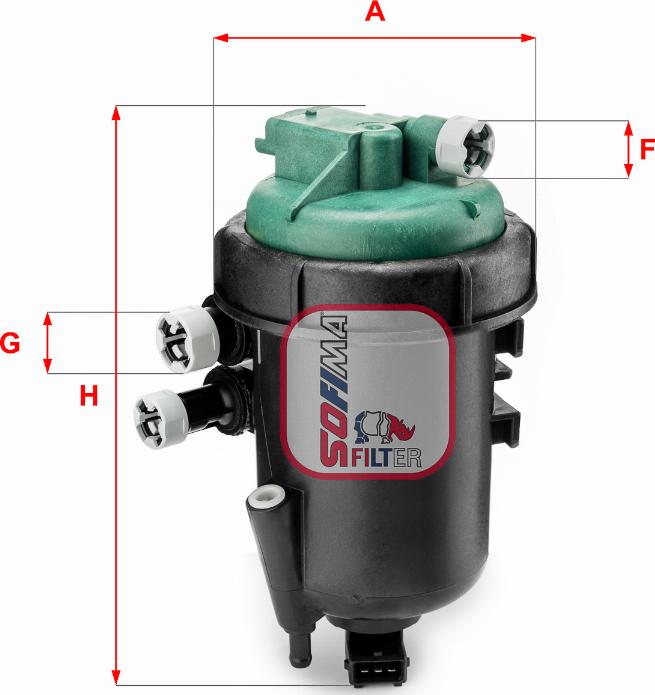 Sofima S 5178 GC - Filtre à carburant cwaw.fr