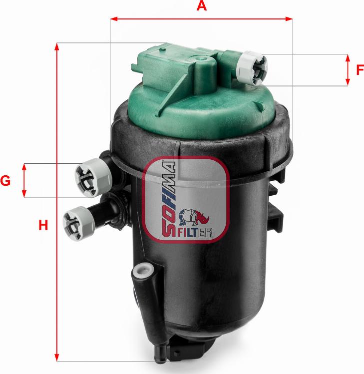 Sofima S 5173 GC - Filtre à carburant cwaw.fr