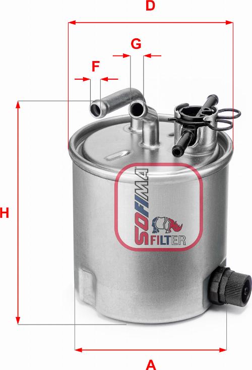 Sofima S 5394 GC - Filtre à carburant cwaw.fr