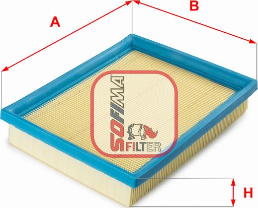 Sofima S 6640 A - Filtre à air cwaw.fr