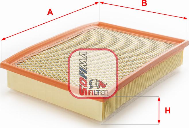Sofima S 6810 A - Filtre à air cwaw.fr