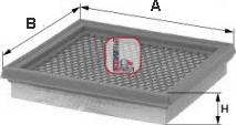Sofima S 3300 A - Filtre à air cwaw.fr