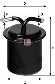 Sofima S 1541 B - Filtre à carburant cwaw.fr