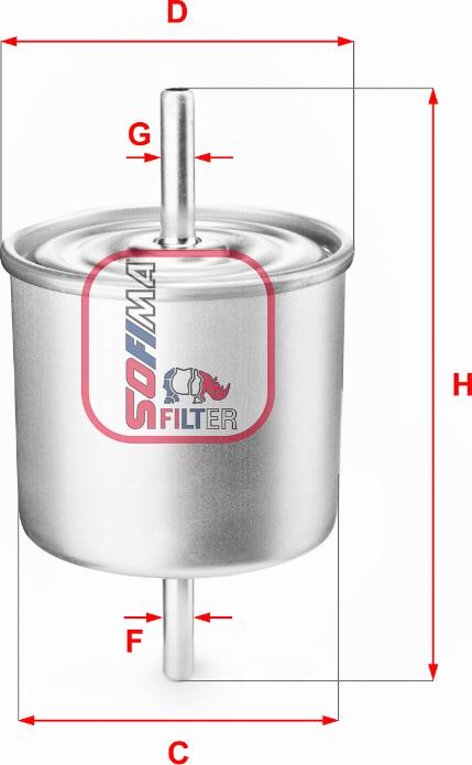 Sofima S 1514 B - Filtre à carburant cwaw.fr