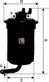 Sofima S 1695 B - Filtre à carburant cwaw.fr