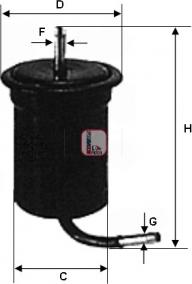 Sofima S 1761 B - Filtre à carburant cwaw.fr