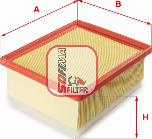Sofima S 1012 A - Filtre à air cwaw.fr
