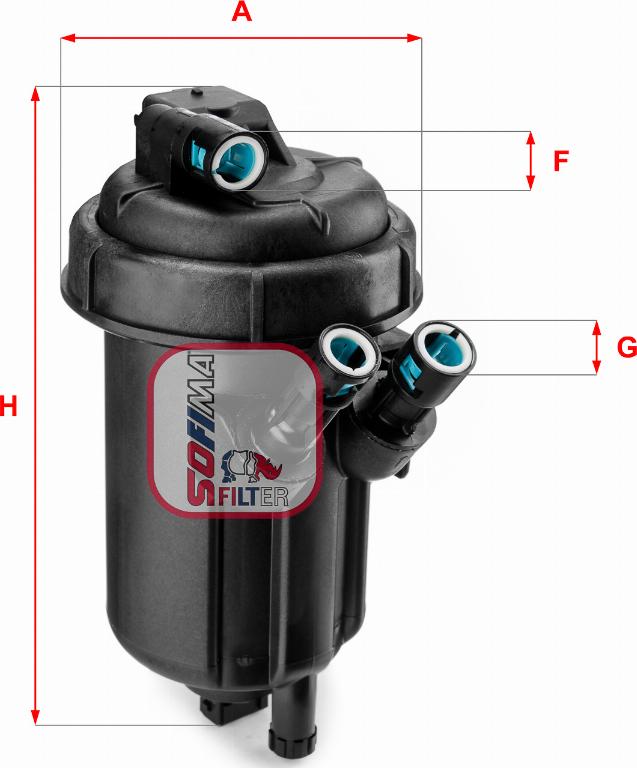 Sofima S 1161 GC - Filtre à carburant cwaw.fr