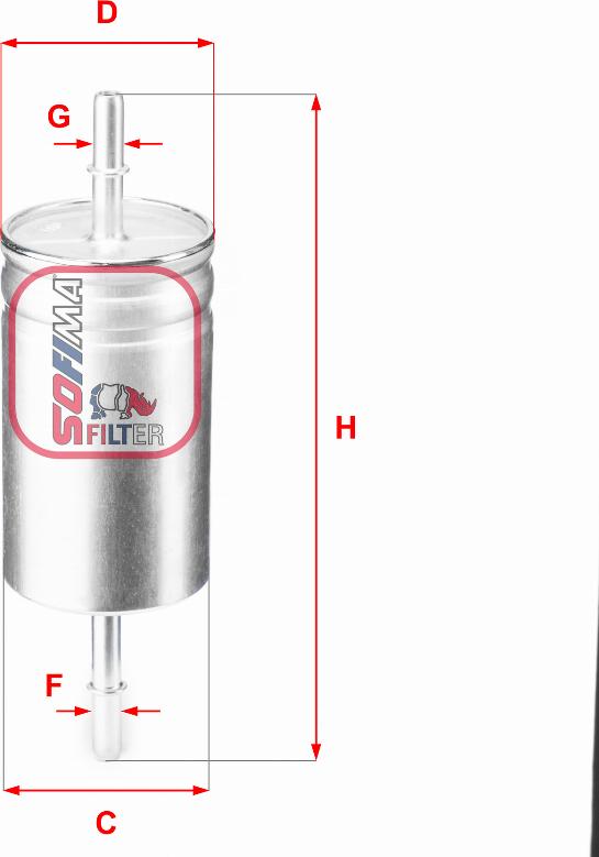 Sofima S 1842 B - Filtre à carburant cwaw.fr