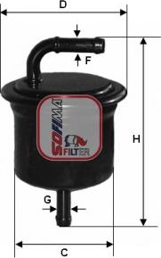 Sofima S 1A16 B - Filtre à carburant cwaw.fr