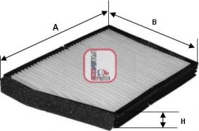 Sofima S 3134 C - Filtre, air de l'habitacle cwaw.fr