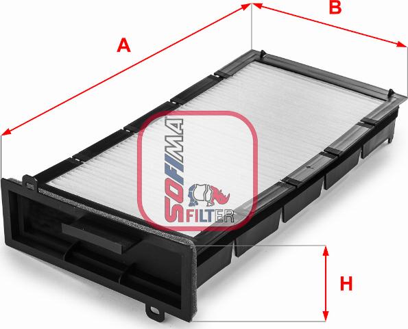 Sofima S 3090 C - Filtre, air de l'habitacle cwaw.fr