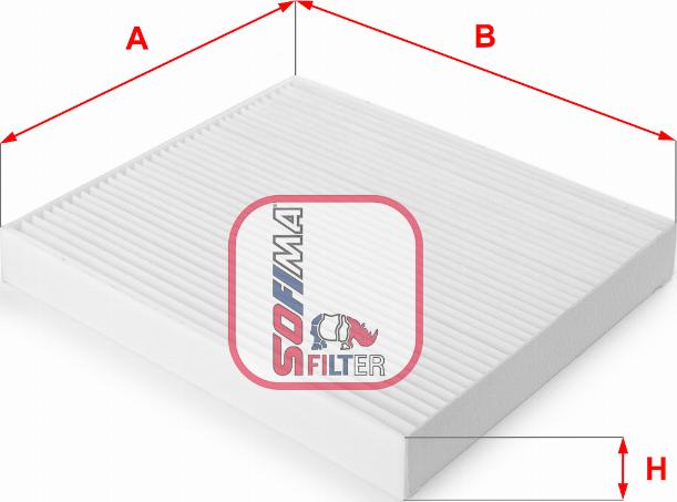 Sofima S 3093 C - Filtre, air de l'habitacle cwaw.fr