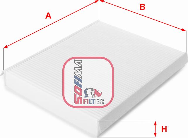 Sofima S 3040 C - Filtre, air de l'habitacle cwaw.fr