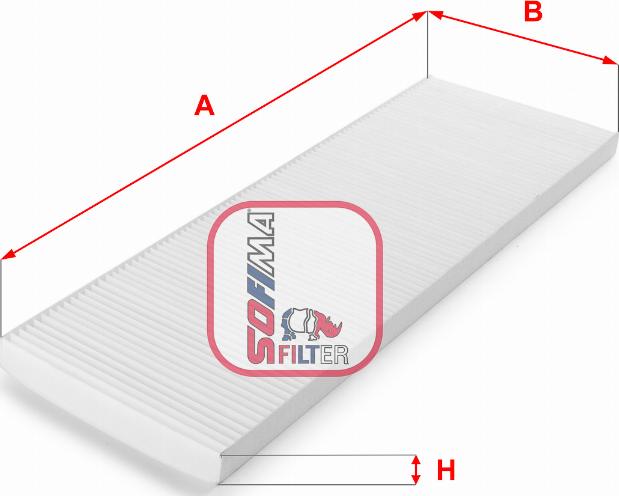 Sofima S 3042 C - Filtre, air de l'habitacle cwaw.fr